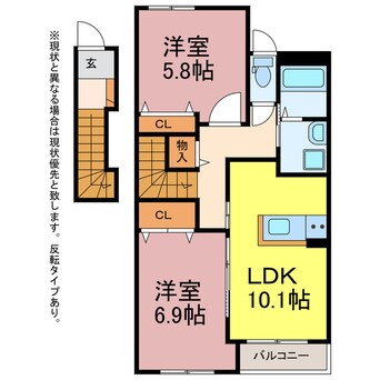 間取図 Grand_Line