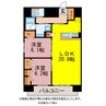 CASA94　 2LDKの間取り