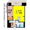 CASA94　 1LDKの間取り