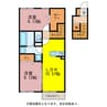 Charmant 2LDKの間取り