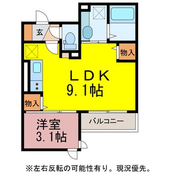 間取図 D-room　kume