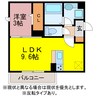 ティー.アイビー 1LDKの間取り