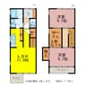 朝倉川アパートメントハウス 2LDKの間取り