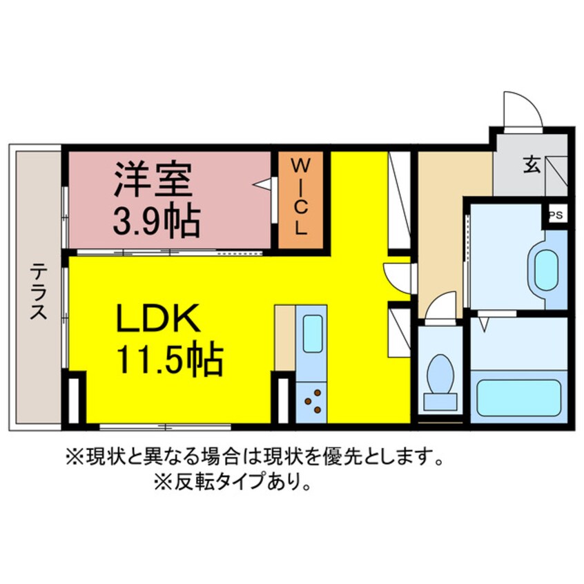 間取図 D-square　湊町Ⅰ・Ⅱ