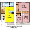 祐真　C 3LDKの間取り