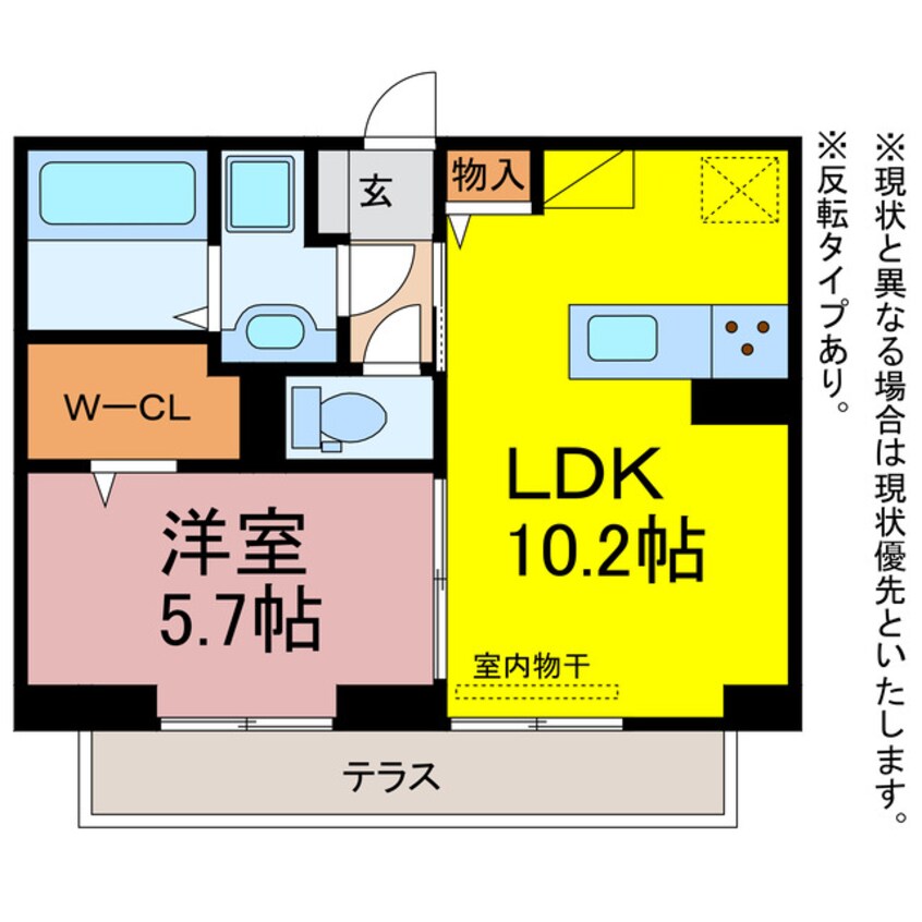 間取図 コンフォール西小鷹野Ⅲ