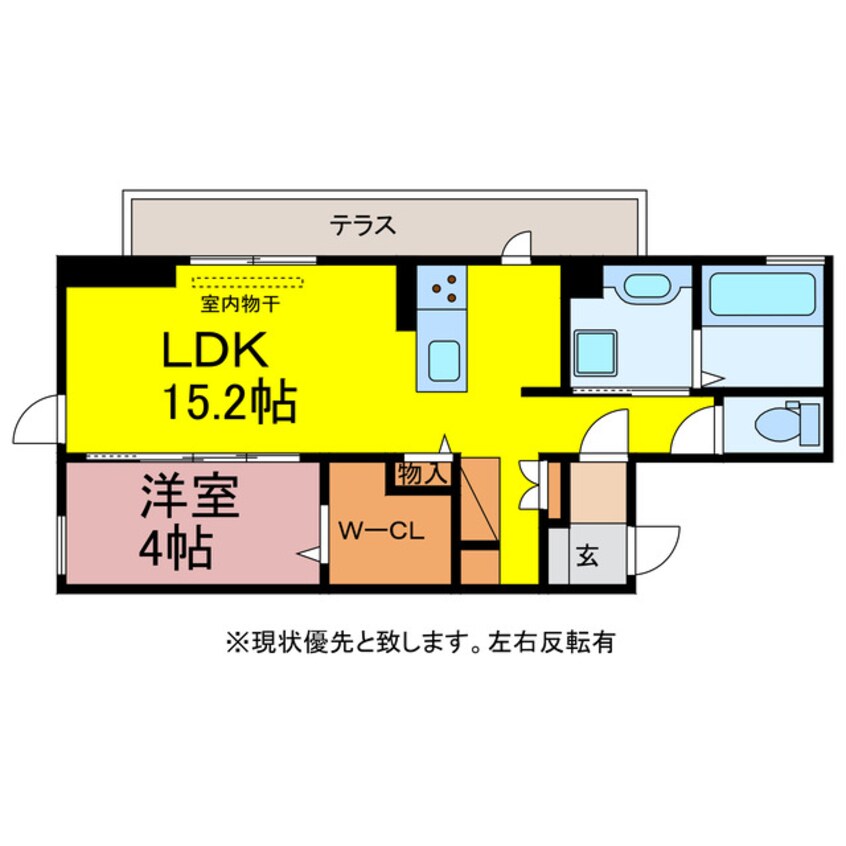 間取図 ヴィラ胡蝶