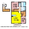 D-avanceつつじが丘 2LDKの間取り