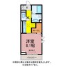 AXIS　C棟 1Kの間取り