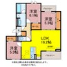 D-avance東脇 3LDKの間取り