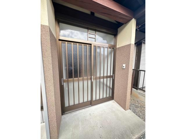 玄関 西郷町堀田様借家