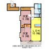 Liberte 2LDKの間取り