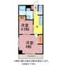 アゼリア21 2Kの間取り