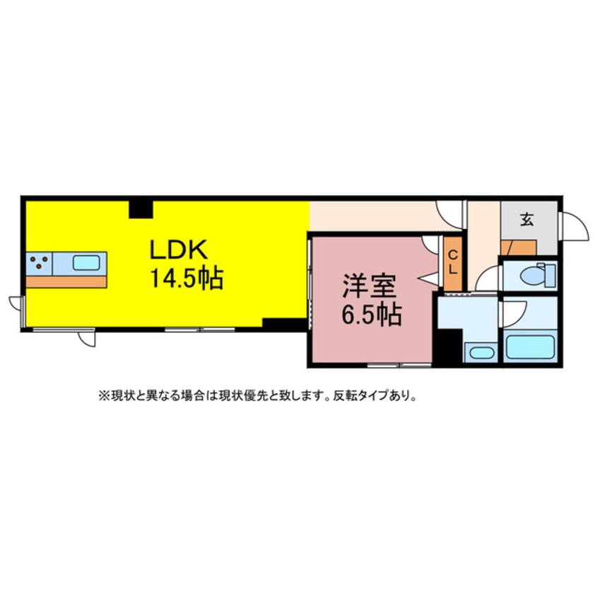 間取図 グランセントラル　ミラまち