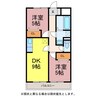 サニーマンション戸田 2DKの間取り