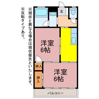 間取図 グラッセ前田