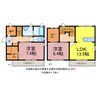 エテルナT 2LDKの間取り