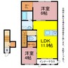 Bloomin' Heights 2LDKの間取り