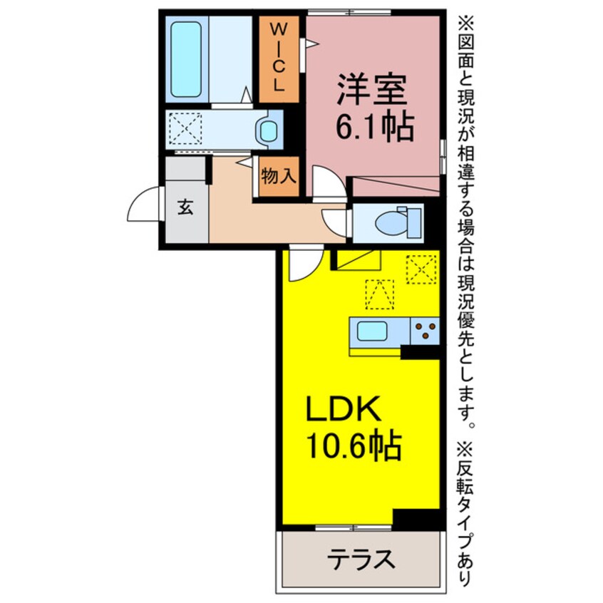 間取図 ミエル　ノール