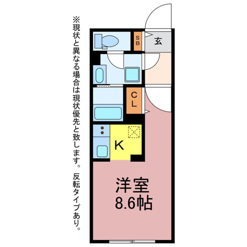 間取図 ＡＤＶＡＮＣＥ　ＩＷＡＴＡ