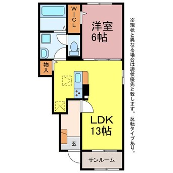 間取図 リブリオポラA