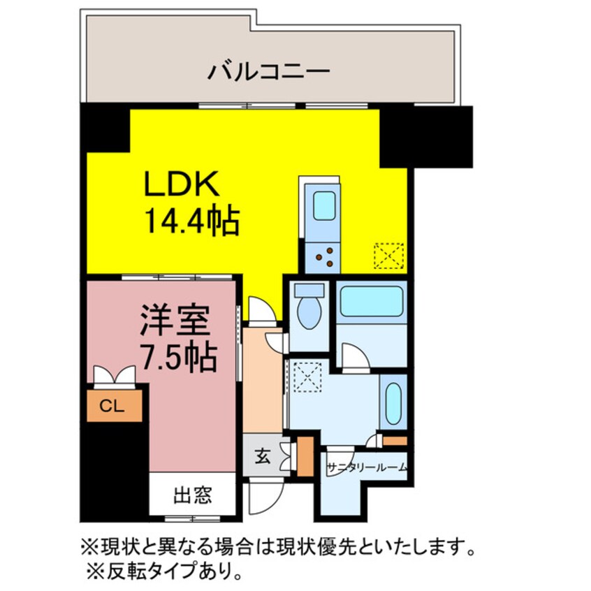 間取図 ザ・ハウス豊橋WEST