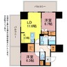 ザ・ハウス豊橋WEST 2LDKの間取り