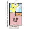 サンクス新栄2 1Kの間取り