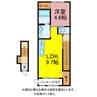アイリス 1LDKの間取り