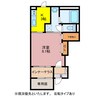 エスターテ 1Kの間取り