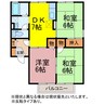 リバーサイド7 3DKの間取り