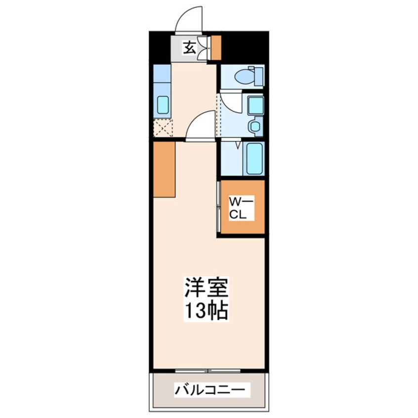 間取図 ドリームメゾン篠田Ⅱ