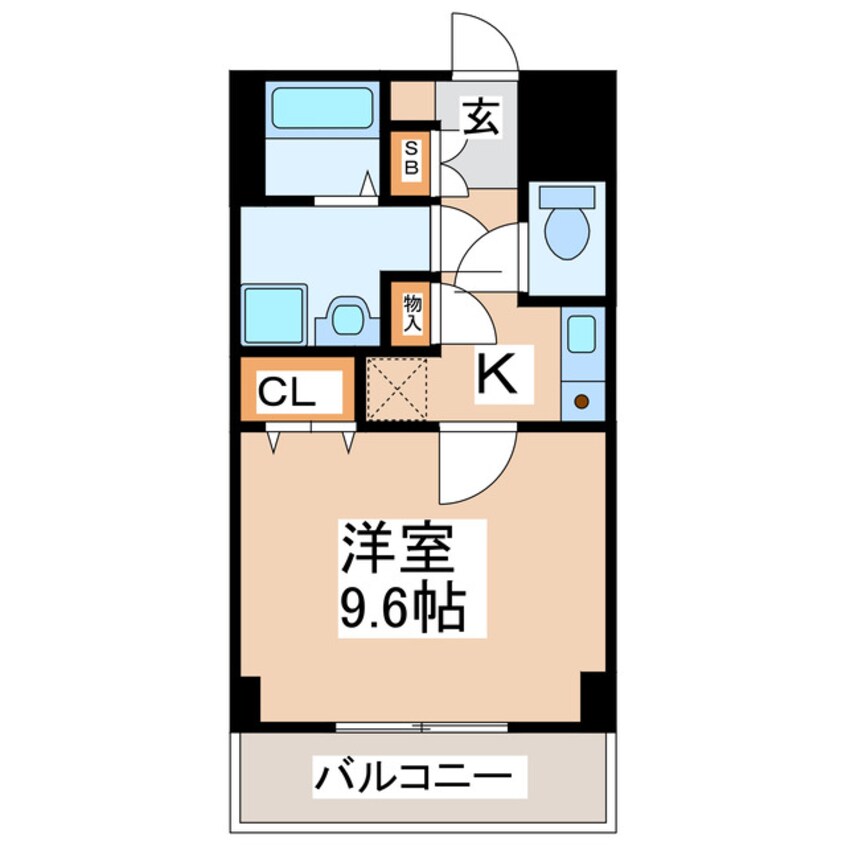 間取図 アサヒ駅前ビル