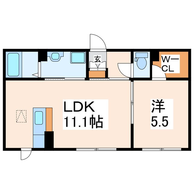 間取り図 サリ－レ新屋敷Ⅰ番館・Ⅱ番館