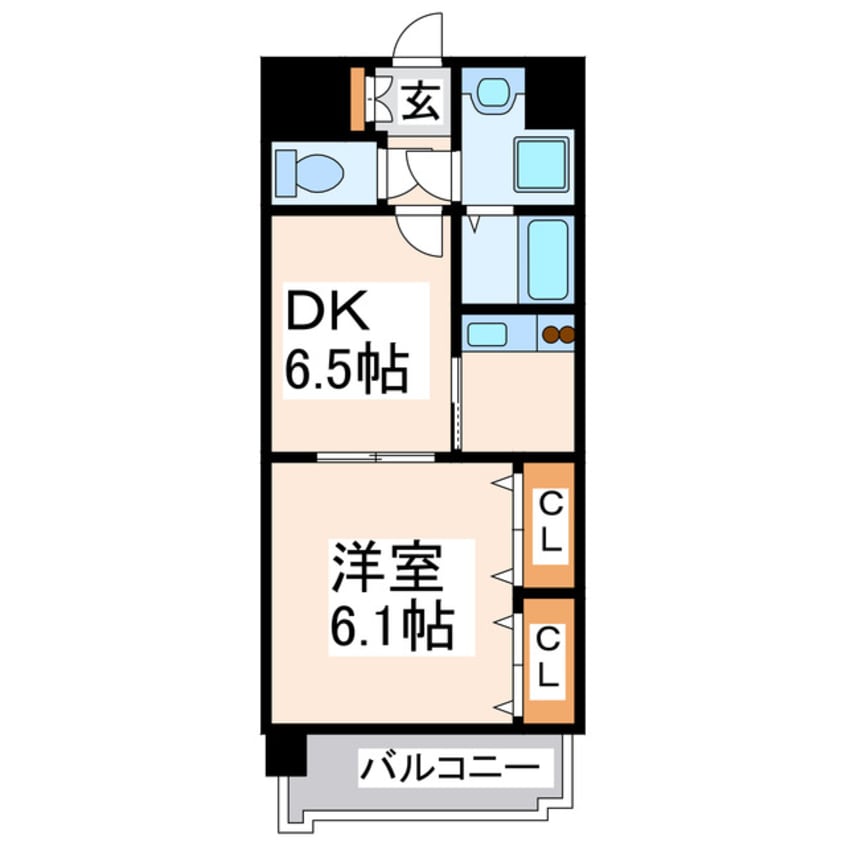 間取図 フランメゾン平成