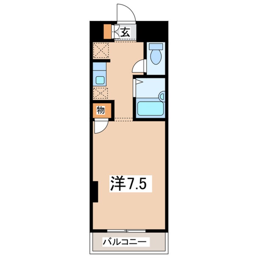 間取図 ＭＡＹフラット