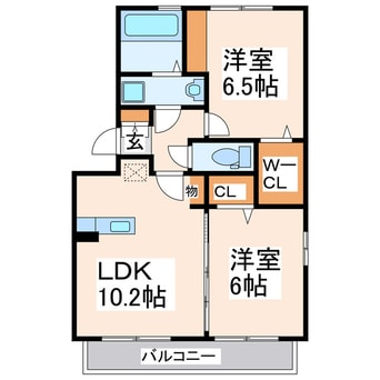 間取図 さくらそう　世安一号館