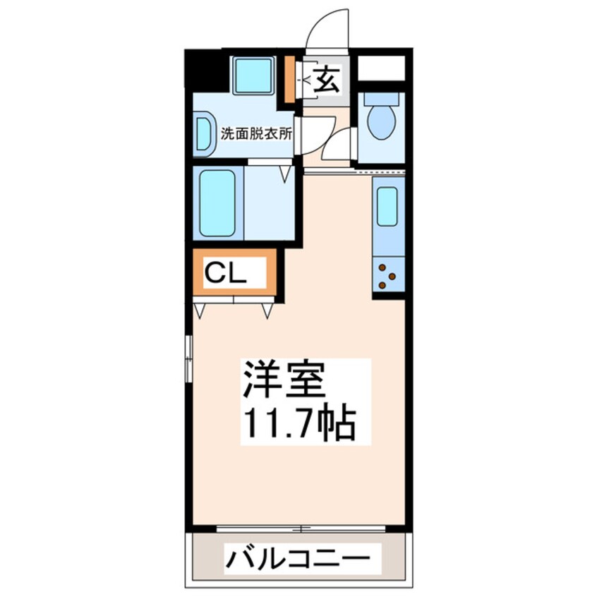 間取図 フェンテ本山