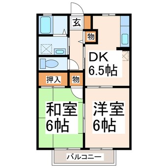 間取図 セジュールウィル