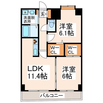 間取図 Bijou・C・TAKEO