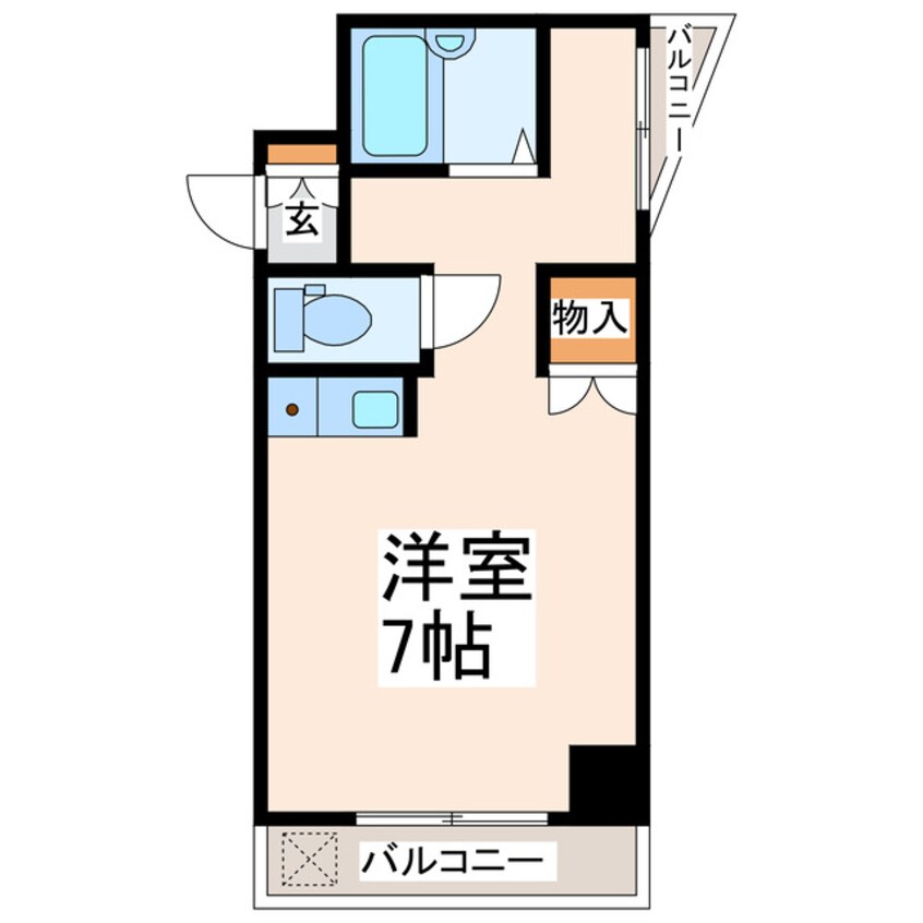 間取図 コート・ヴィレッジ・アボシ