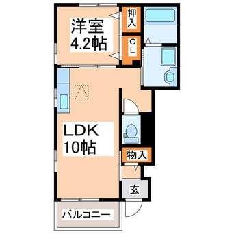 間取図 Casa Bosque