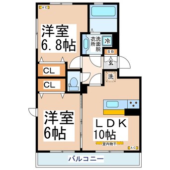 間取図 ヴィレッタ