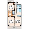 Amenity　F 2LDKの間取り