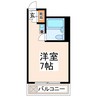 シンコー熊本駅前スカイマンションⅠ 1Rの間取り