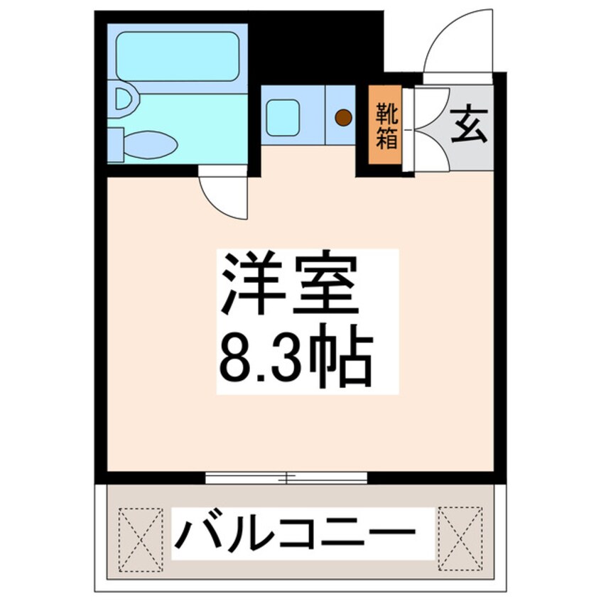 間取図 シンコー熊本駅前スカイマンションⅠ