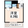 シンコー熊本駅前スカイマンションⅠ 1Rの間取り
