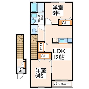 間取図 シャルマンⅡ