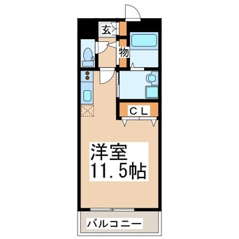 間取図 アンベリール紺屋町