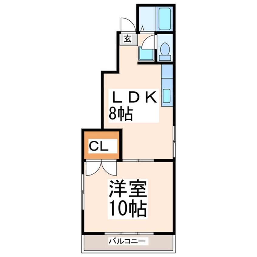 間取図 ロフティ米屋町